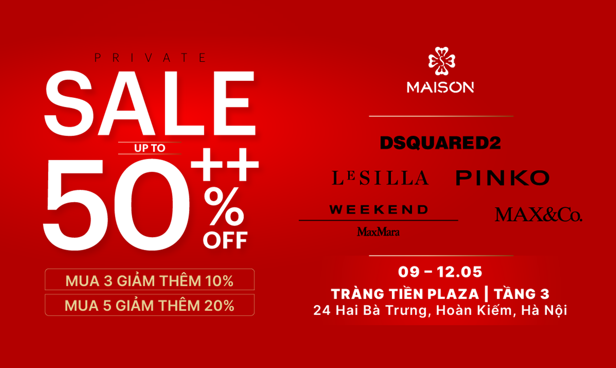 ĐẠI TIỆC SĂN SALE